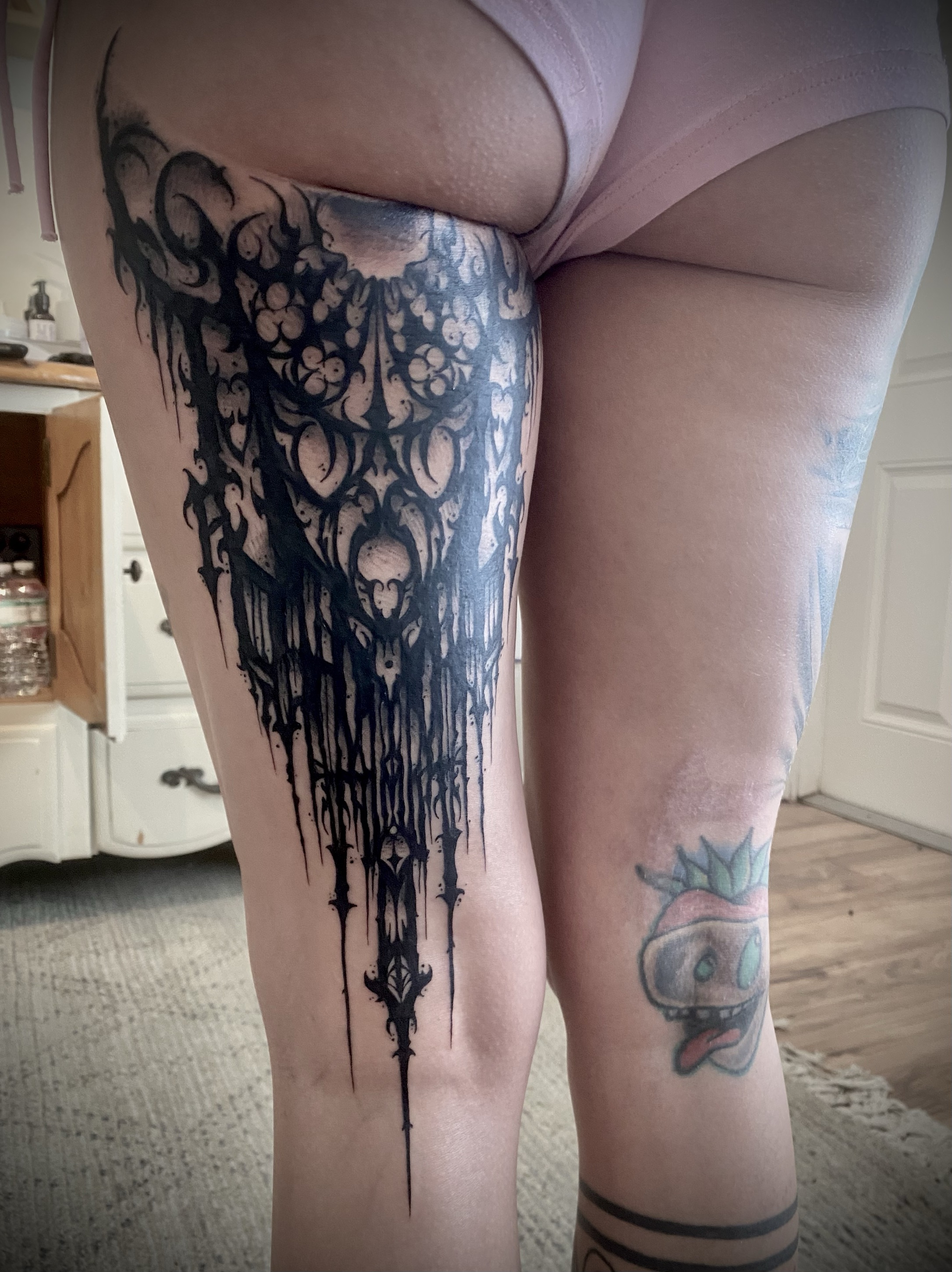 Gothic Veil — tattoo