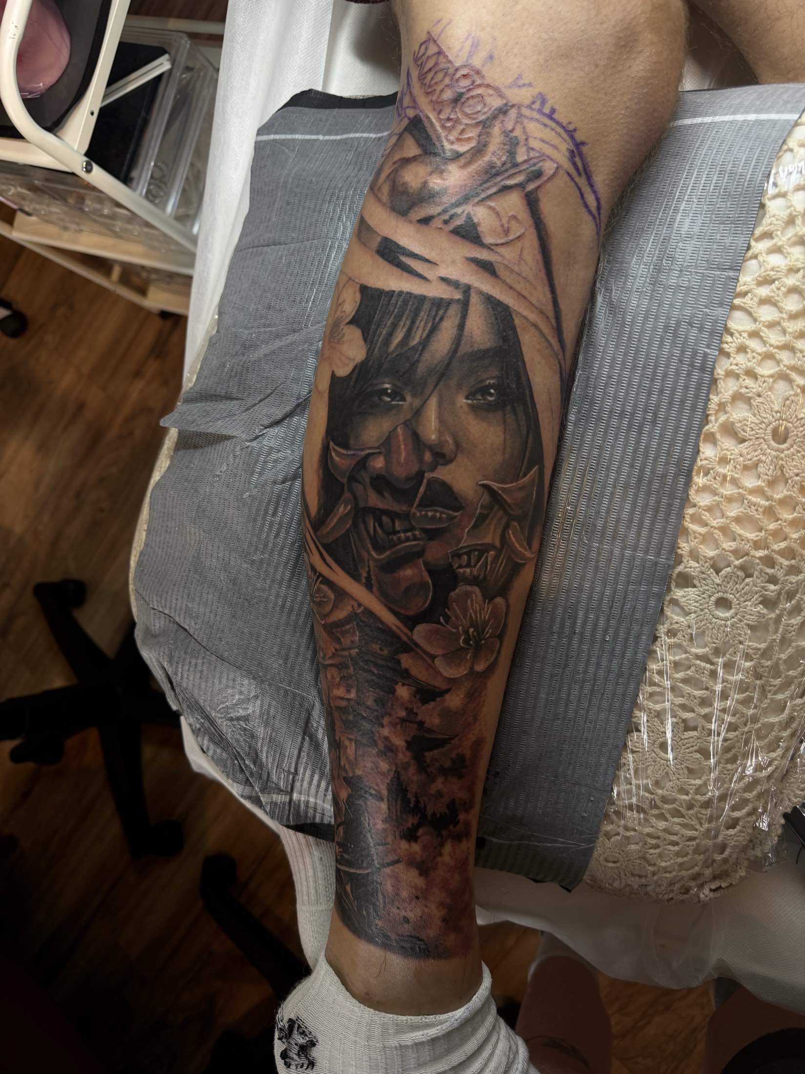 Hannya — tattoo