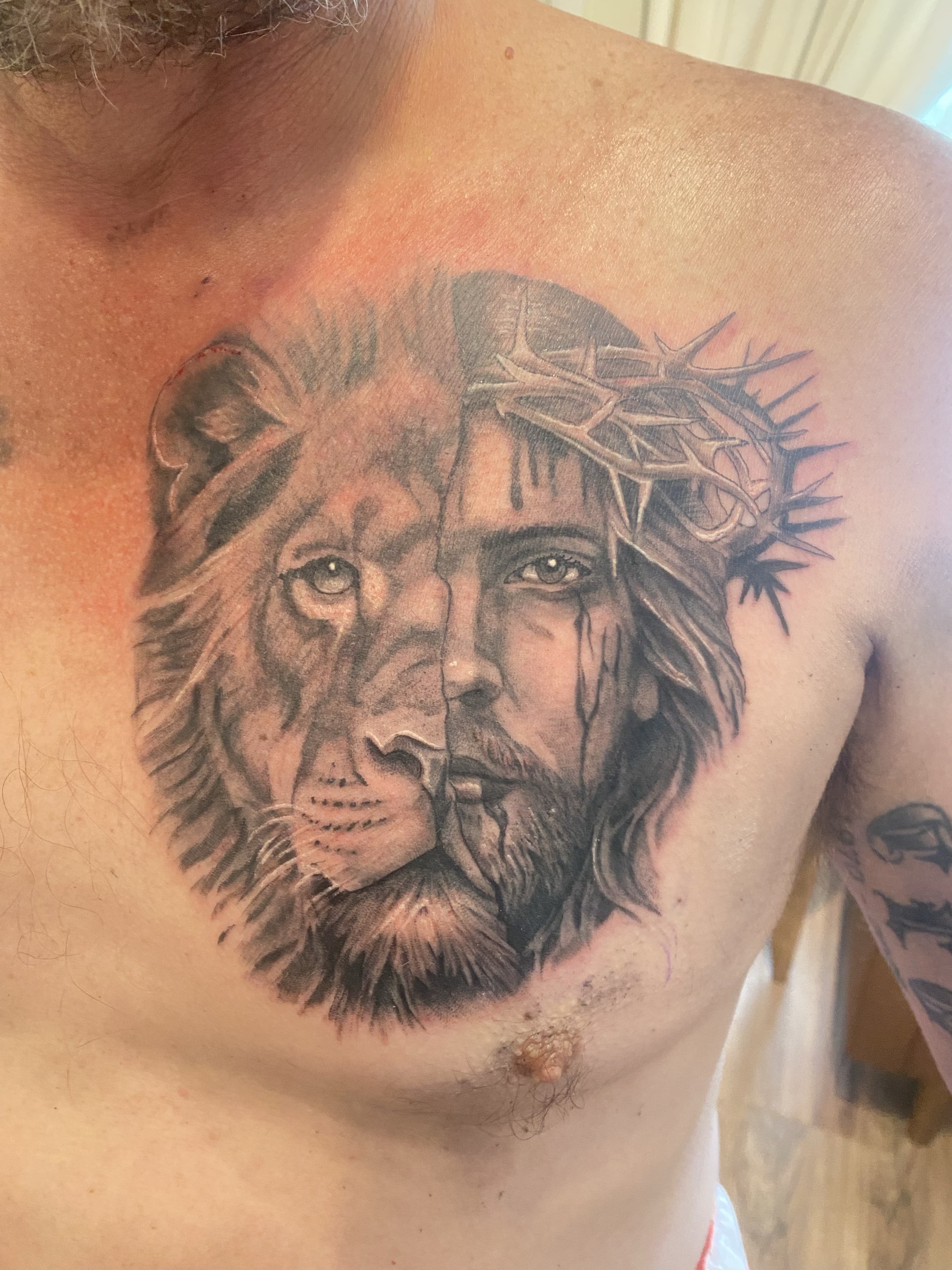 Lion of Judah — tattoo