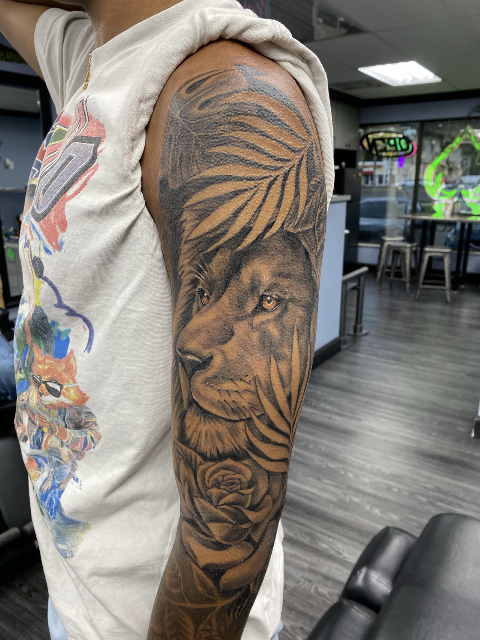 King of the Jungle — tattoo