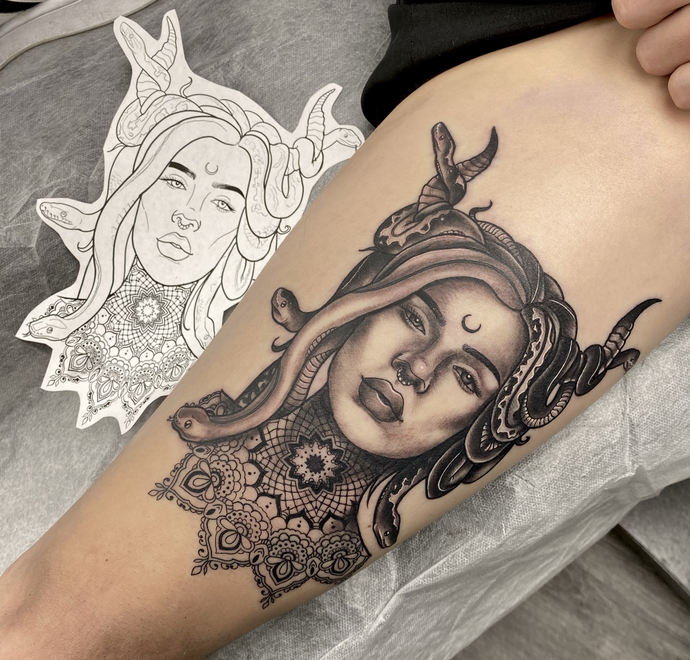 Medusa — tattoo