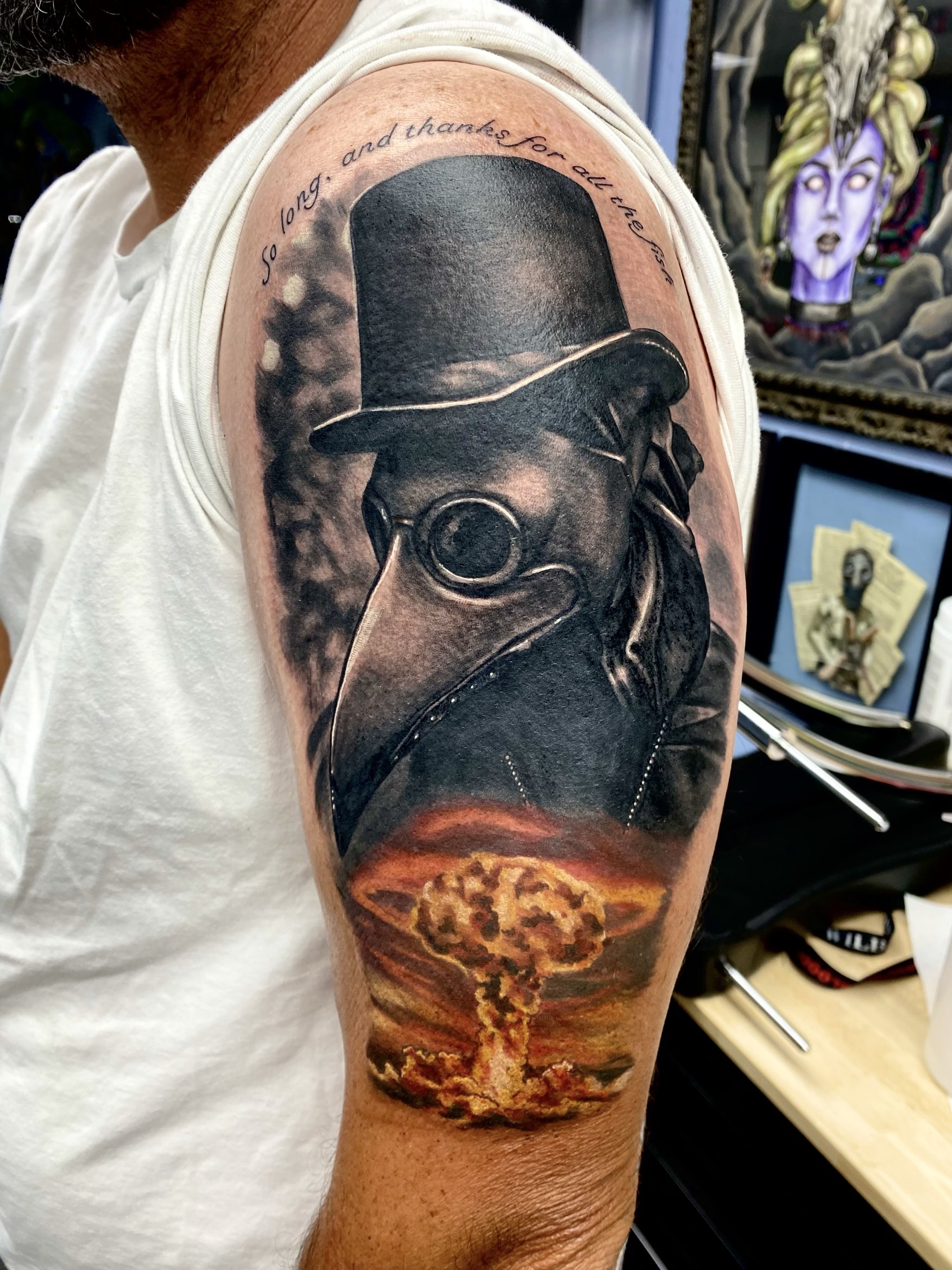The Pestilence — tattoo