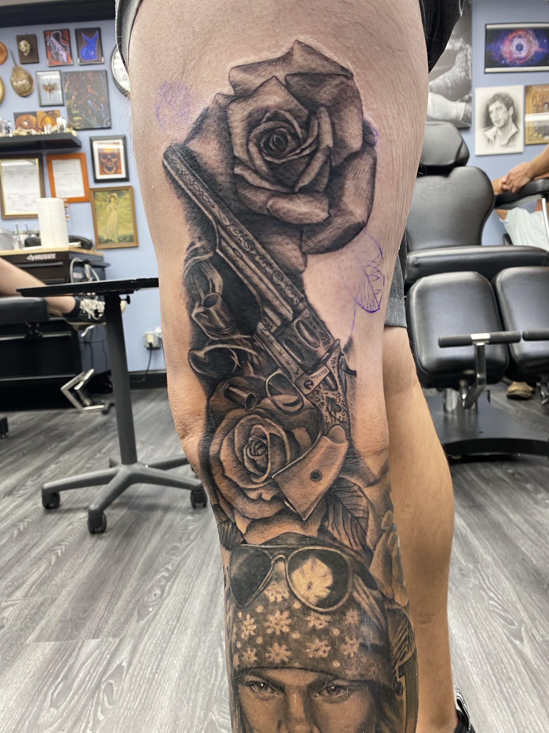Guns & Roses — tattoo