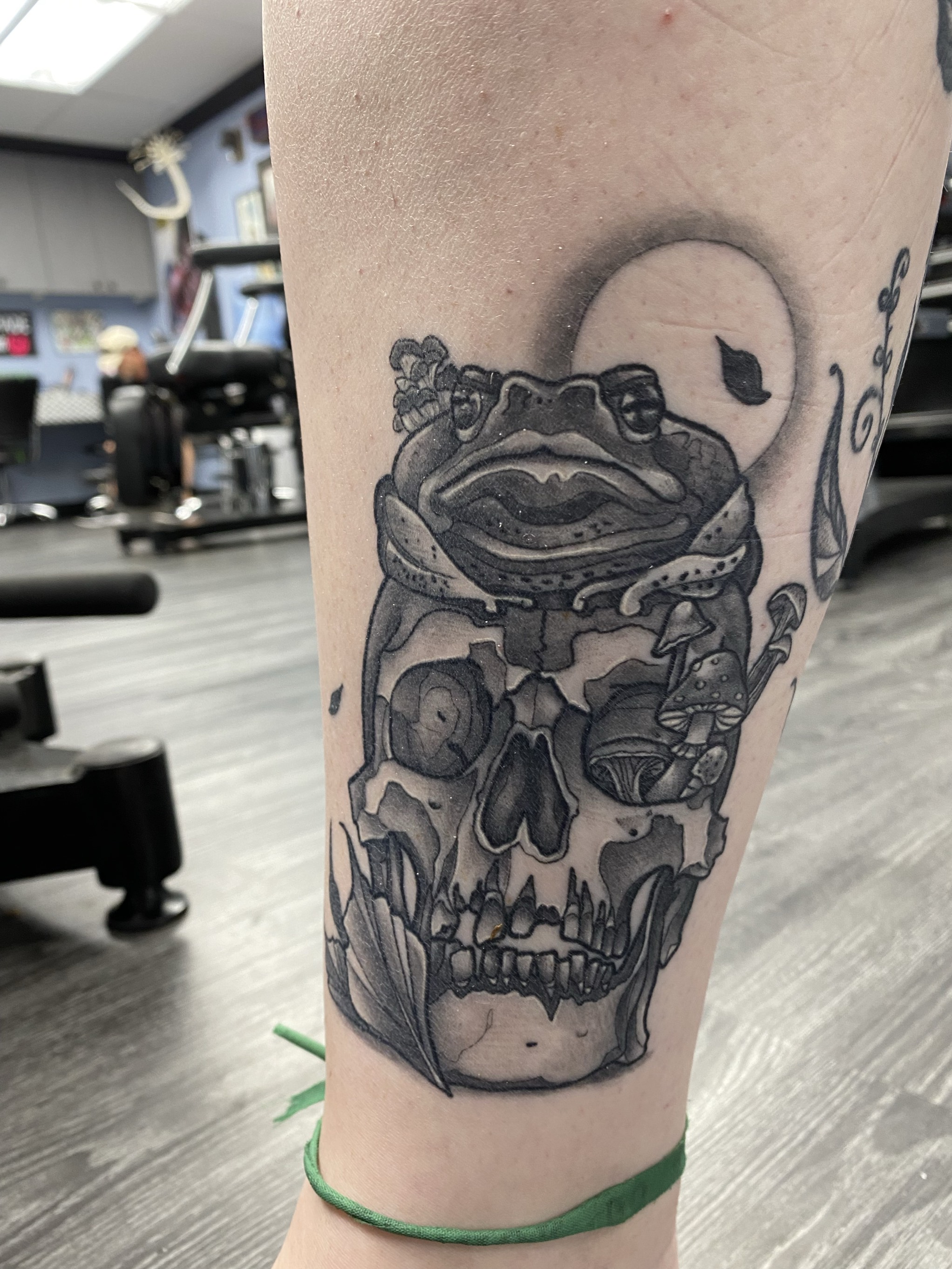 Toad & Skull — tattoo